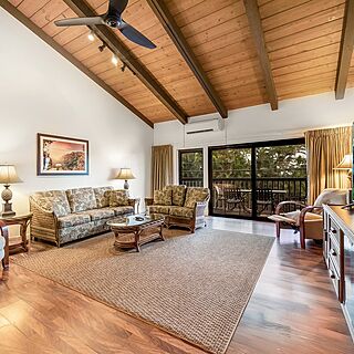 Lawai Beach Resort — Sample living area