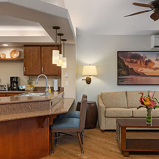 Club Wyndham Bali Hai Villas — Sample living area