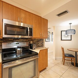 Kitchen with eating nook