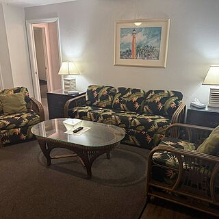 Plantation Island — Sample living room