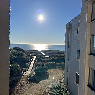 View from the balcony of unit 7401