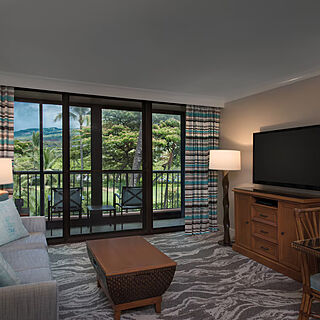 Marriott's Maui Ocean Club - Molokai, Maui & Lanai Towers &mdash; Sample living room