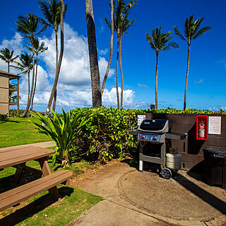 Pono Kai &mdash; Barbecue grill area