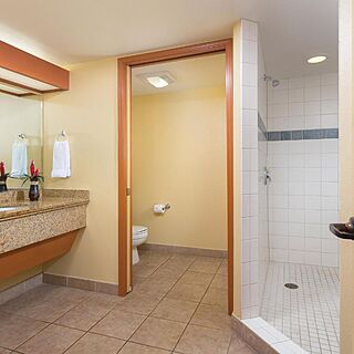 Wyndham Kauai Coast Resort at the Beachboy — Sample bathroom