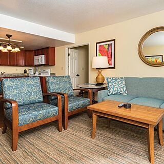 Wyndham Kauai Coast Resort at the Beachboy — Sample living room