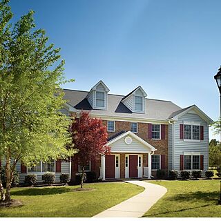 Exterior of condos