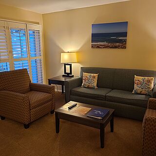 Sand Pebbles Resort — Sample living room