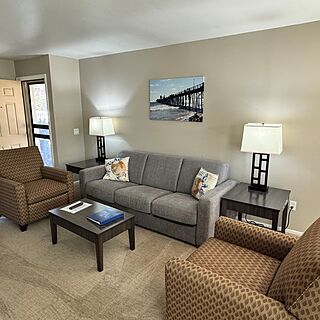 Sand Pebbles Resort — Sample living room