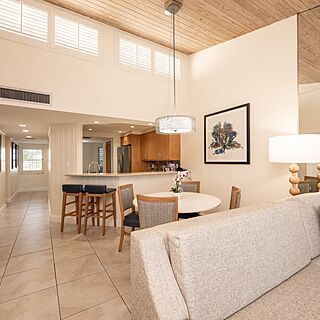 penthouse living area