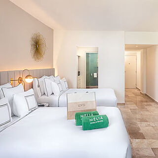 Melia Casa Maya &mdash; Sample bedroom