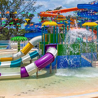 Melia Casa Maya &mdash; Kid's pool with waterslide