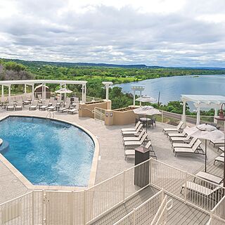 WorldMark Marble Falls — Pool area