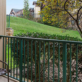 Club Wyndham Smoky Mountains — Sample balcony
