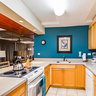 Hawaiian Princess at Makaha Beach — Sample kitchen