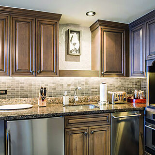 The Ritz-Carlton Club, St. Thomas — Sample suite kitchen