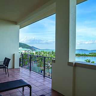The Ritz-Carlton Club, St. Thomas — Sample balcony