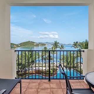 The Ritz-Carlton Club, St. Thomas — Sample balcony