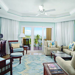 The Ritz-Carlton Club, St. Thomas — Sample residence living room
