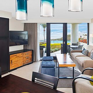 The Westin St. John - Coral Vista Villas — Sample living room