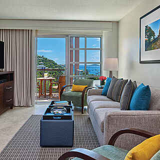 The Westin St. John - Bay Vista Villas — Sample living room