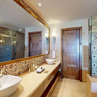 Grand Solmar Pacific Dunes Resort Golf & Spa — Sample studio bathroom