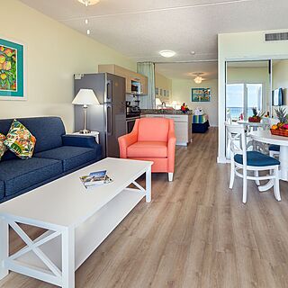 La Vista Beach Resort — Sample living room