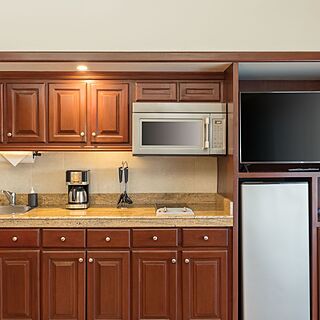 Hacienda del Mar Resort — Sample studio kitchenette