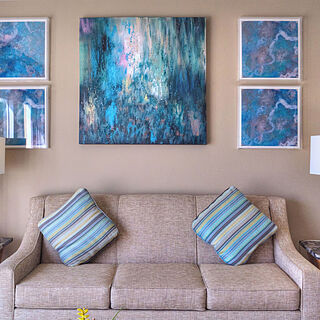 Dawn Beach Club — Sample living room