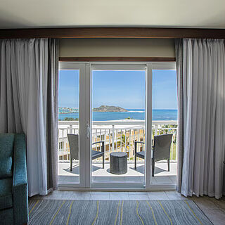 Dawn Beach Club — Sample living room
