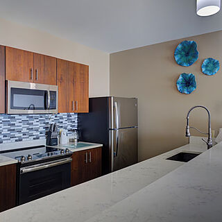Dawn Beach Club — Sample kitchen