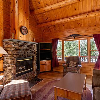 Rangeley Lake Resort — Sample living room