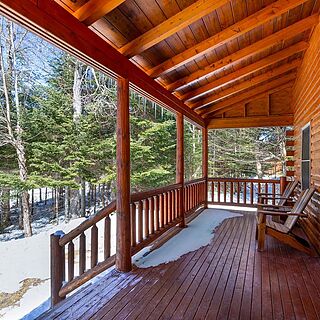 Rangeley Lake Resort — Sample patio