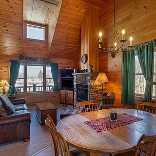Rangeley Lake Resort — Sample living room