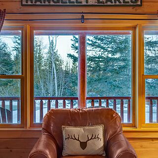 Rangeley Lake Resort — Sample living room