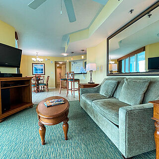 Horizon at 77th — Sample living room