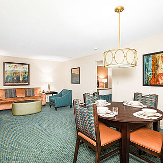 Vacation Village at Williamsburg — Sample living room