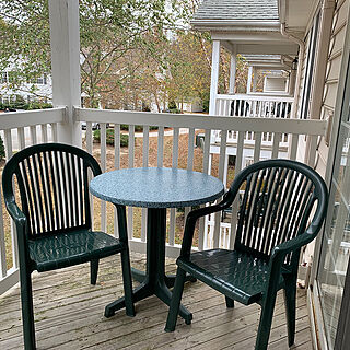 Vacation Village at Williamsburg — Sample balcony