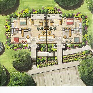Escapes! to Stonebridge Village — Floor Plan
