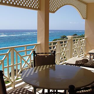 The Residences at the Crane Beach Resort — Sample unit balcony