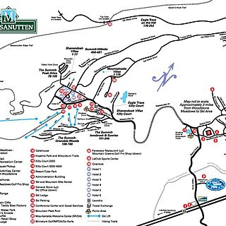 Shenandoah Villas at Killy Court — resort map